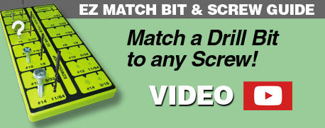 See video - ez match bit and screw guide